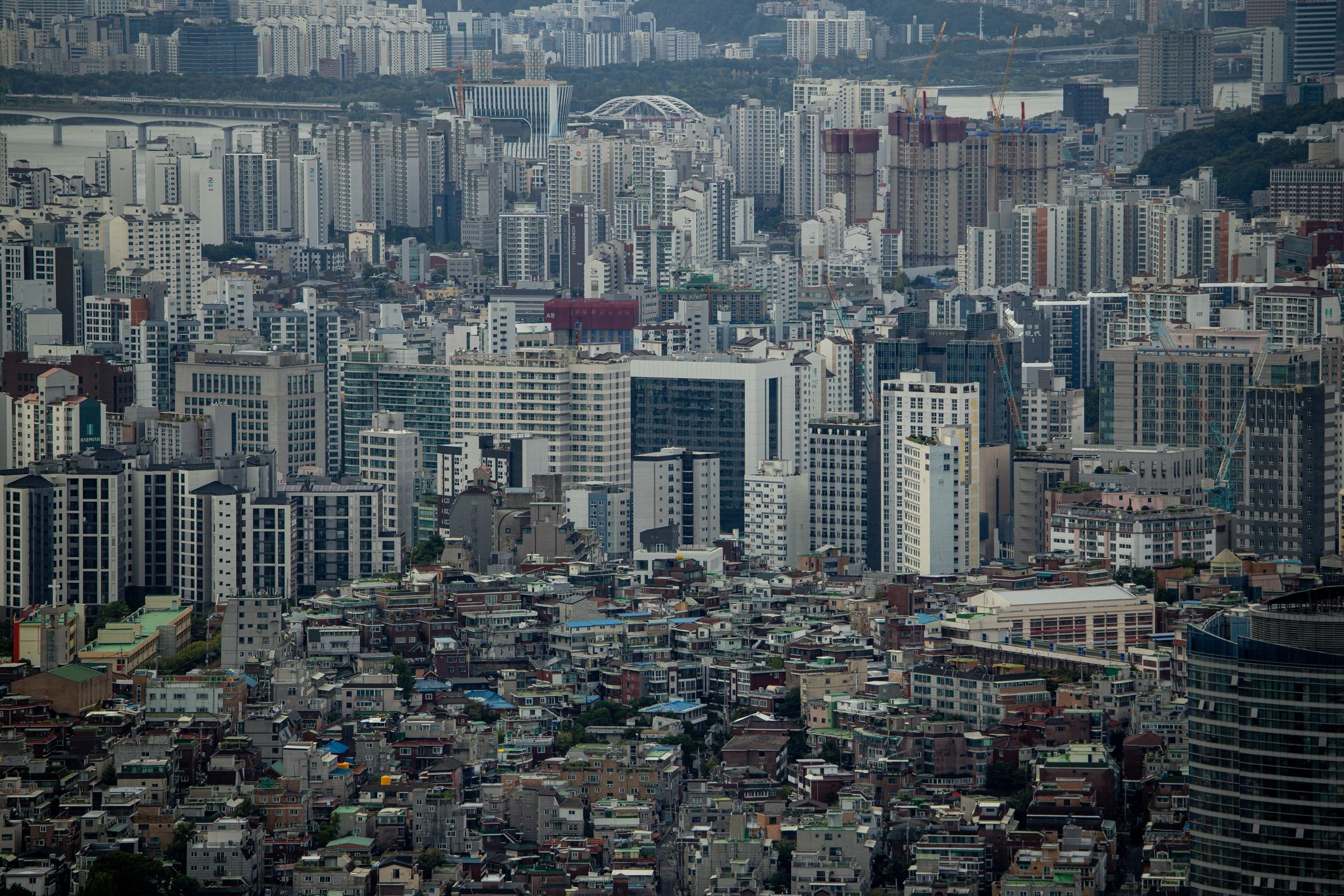 Seoul skyline for Korea for Americans contact page