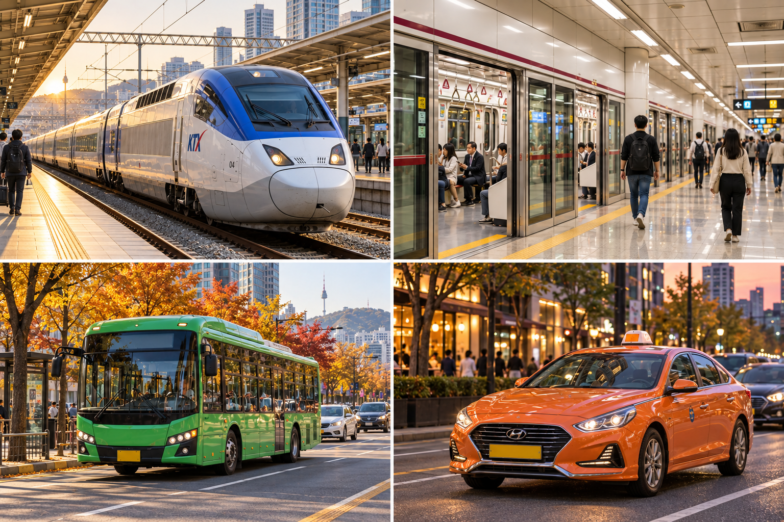 Getting Around Korea: Trains, Subways, Buses, and Taxis